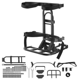 Golf Cart Rear Seat Bag Holder, 27.8 x 16.1 x 30.9 inch, Compatible with Most Golf Carts with Rear Seat Grab Bar