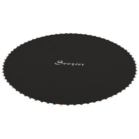 Trampoline Replacement Mat, Fits 12 Trampoline w/ 72 V-Hooks & 5.5" Springs (Spring & Frame not Included),  Black (Option: Black-530x450x100 mm)